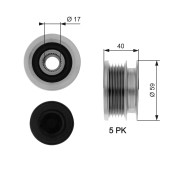 OAP7074 Předstihová spojka FleetRunner™ Micro-V® Kit GATES