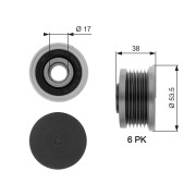 OAP7081 Předstihová spojka FleetRunner™ Micro-V® Kit GATES