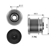 OAP7086 Předstihová spojka FleetRunner™ Micro-V® Kit GATES