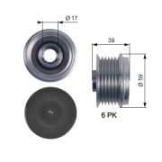 OAP7113 Předstihová spojka FleetRunner™ Micro-V® Kit GATES