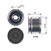 OAP7114 Předstihová spojka FleetRunner™ Micro-V® Kit GATES