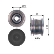 OAP7124 Předstihová spojka FleetRunner™ Micro-V® Kit GATES