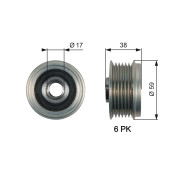 OAP7168 Předstihová spojka FleetRunner™ Micro-V® Kit GATES