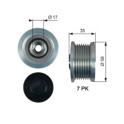 OAP7183 Předstihová spojka FleetRunner™ Micro-V® Kit GATES