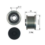 OAP7190 Předstihová spojka FleetRunner™ Micro-V® Kit GATES