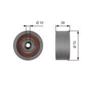 T42159 Vratná/vodicí kladka, ozubený řemen Micro-V® ESTART™ GATES