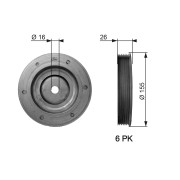 TVD1020 Řemenice, klikový hřídel FleetRunner™ Micro-V® Kit GATES