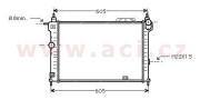 37002191 chladič 1.6i 16V, 1.8i, 2.0i [535*375*22] 37002191 VAN WEZEL