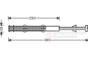 5800D237 sušič klimatizace (jen cartridge) 5800D237 VAN WEZEL