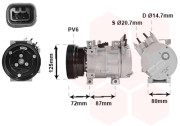 1300K429 kompresor klimatizace 1.5 dCi 1300K429 VAN WEZEL