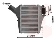 25004286 intercooler 1.6i DTEC 25004286 VAN WEZEL