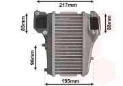 25004301 intercooler 1.6i DTEC 25004301 VAN WEZEL