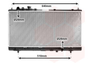 27002151 chladič 1.3i 16V (±AC), 1.5i 16V (±AC), 1.8i 16V (±AC) [325*680*16] 27002151 VAN WEZEL