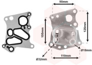 30003701 chladič oleje 1.8 CGi 30003701 VAN WEZEL