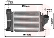 33014701 intercooler 1.6DCi 33014701 VAN WEZEL