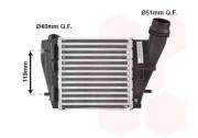 43004423 intercooler 1.5DCi [183*190*64] 43004423 VAN WEZEL