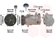 4300K636 kompresor klimatizace 1.5DCi 4300K636 VAN WEZEL