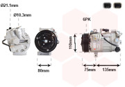 4301K716 kompresor klimatizace 4301K716 VAN WEZEL