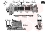 58004376 Chladič turba VAN WEZEL