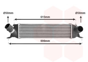 82014706 intercooler 2.5 CRDi [480*133*90] (6 rychlostní převodovka) 82014706 VAN WEZEL