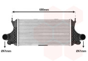 30014716 intercooler 2.2D [545*277*50] 30014716 VAN WEZEL