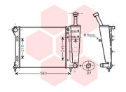 17002404 chladič 1.2i 8V (±AC) 17002404 VAN WEZEL