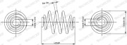 SP0544 Pružina podvozku MONROE OESpectrum SPRINGS MONROE