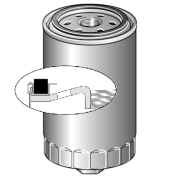 LS553B Olejový filtr PURFLUX