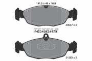 89000900 Souprava brzd, kotoučová brzda BrakeBox, Pad and Disc Kit TEXTAR