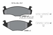 89001200 Souprava brzd, kotoučová brzda BrakeBox, Pad and Disc Kit TEXTAR