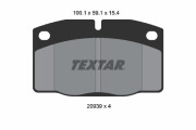 89001800 Souprava brzd, kotoučová brzda BrakeBox, Pad and Disc Kit TEXTAR
