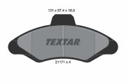 89001900 Souprava brzd, kotoučová brzda BrakeBox, Pad and Disc Kit TEXTAR