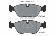 2127304 Sada brzdových destiček, kotoučová brzda epad TEXTAR