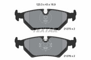 2127504 Sada brzdových destiček, kotoučová brzda epad TEXTAR