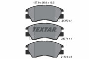 2137301 Sada brzdových destiček, kotoučová brzda TEXTAR