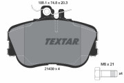89011000 Souprava brzd, kotoučová brzda BrakeBox, Pad and Disc Kit TEXTAR