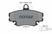 2146306 Sada brzdových destiček, kotoučová brzda epad TEXTAR
