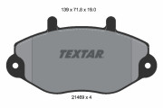 89002600 Souprava brzd, kotoučová brzda BrakeBox, Pad and Disc Kit TEXTAR