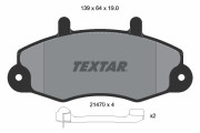 89002900 Souprava brzd, kotoučová brzda BrakeBox, Pad and Disc Kit TEXTAR