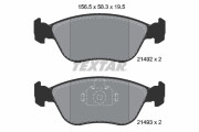 2149201 Sada brzdových destiček, kotoučová brzda epad TEXTAR