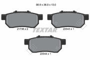 2173801 Sada brzdových destiček, kotoučová brzda TEXTAR