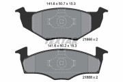 89012200 Souprava brzd, kotoučová brzda BrakeBox, Pad and Disc Kit TEXTAR