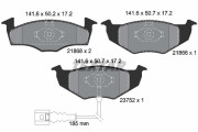 2186801 Sada brzdových destiček, kotoučová brzda epad TEXTAR