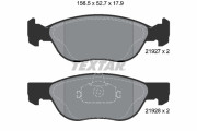 89012600 Souprava brzd, kotoučová brzda BrakeBox, Pad and Disc Kit TEXTAR