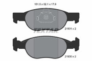 89012800 Souprava brzd, kotoučová brzda BrakeBox, Pad and Disc Kit TEXTAR