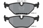 2193404 Sada brzdových destiček, kotoučová brzda epad TEXTAR