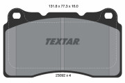2309203 Sada brzdových destiček, kotoučová brzda epad TEXTAR