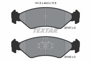 89004900 Souprava brzd, kotoučová brzda BrakeBox, Pad and Disc Kit TEXTAR