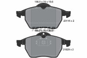 89005000 Souprava brzd, kotoučová brzda BrakeBox, Pad and Disc Kit TEXTAR