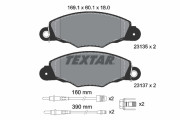 89013600 Souprava brzd, kotoučová brzda BrakeBox, Pad and Disc Kit TEXTAR
